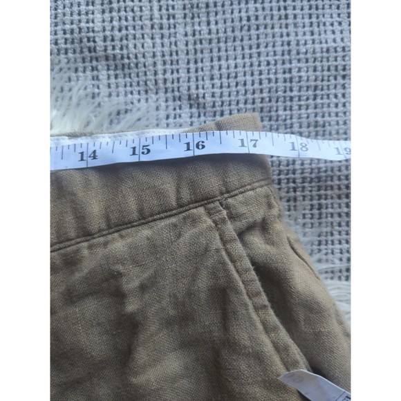 VTG Polo By Ralph Lauren Men’s Linen Flax BrownCASUAL DRESS PANTS TROUSERS 36/30 - Picture 12 of 15